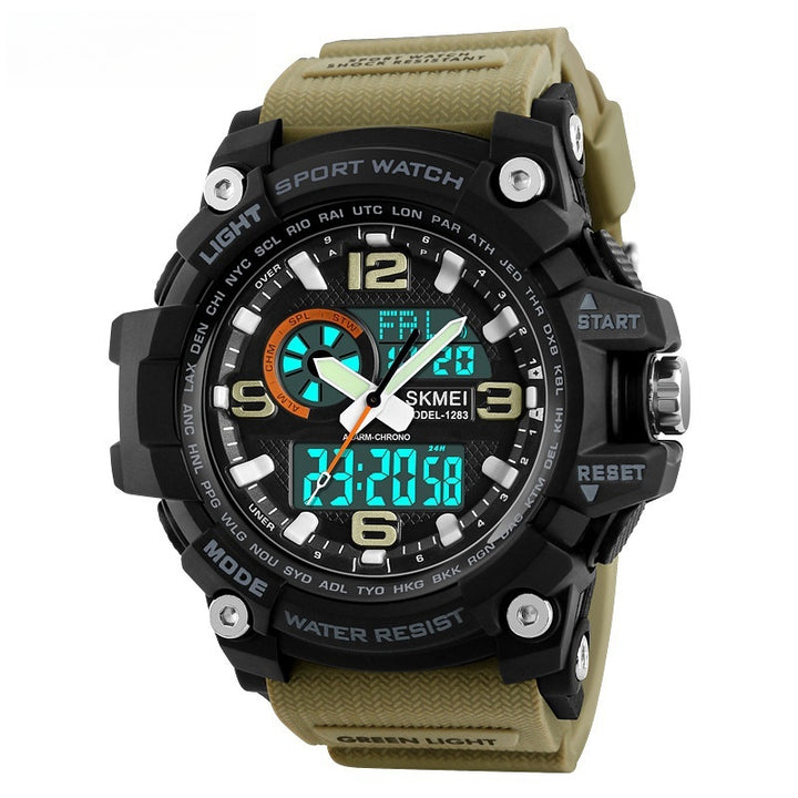 Sports Waterproof Electronic Watch Multifunctional Men