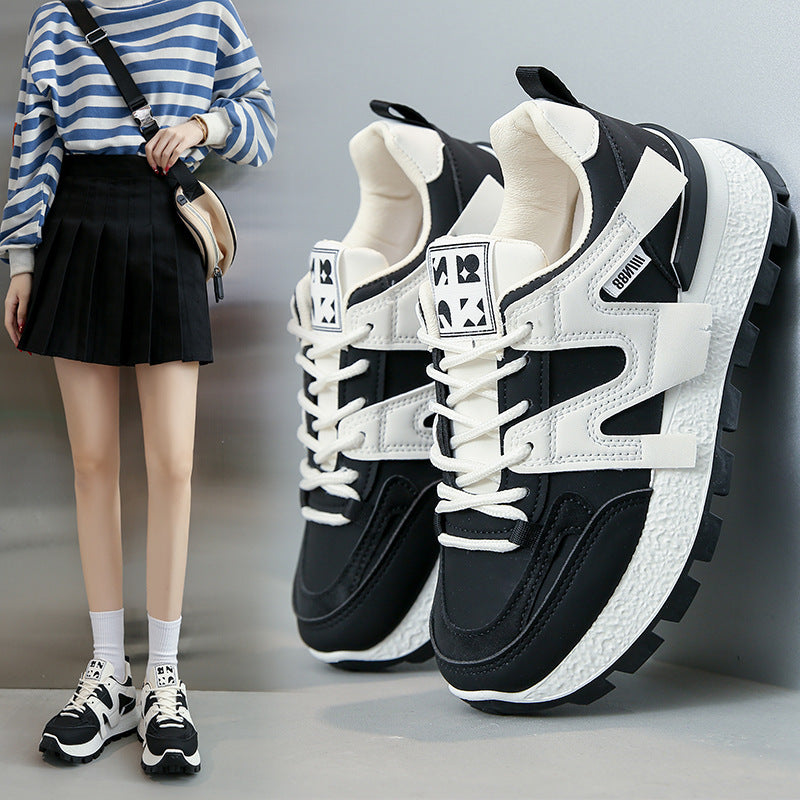 Women's Fashion All-matching Student Running Sneaker