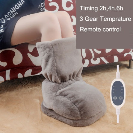 Foot warmer plug-in electric warm shoes