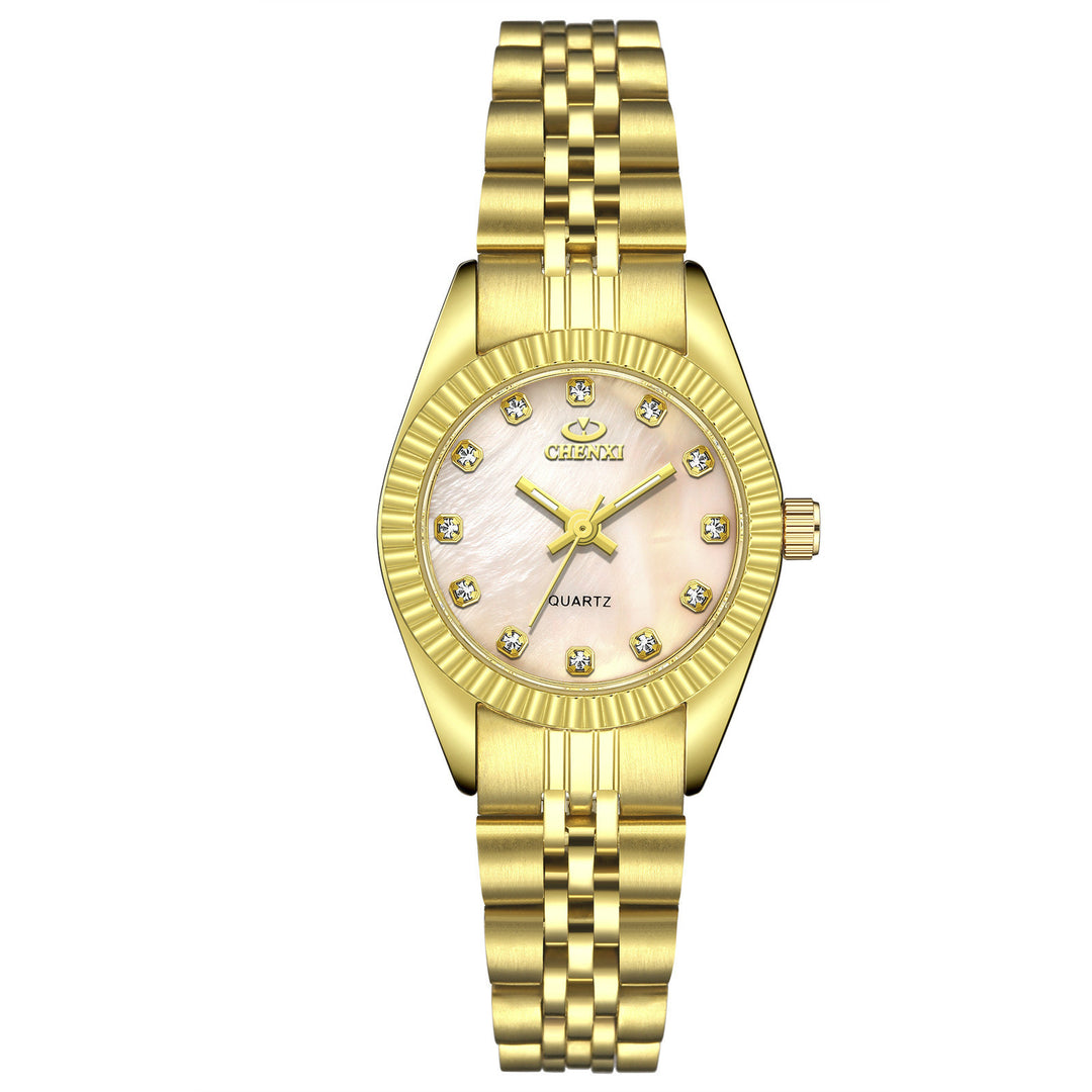 Golden couple watch men