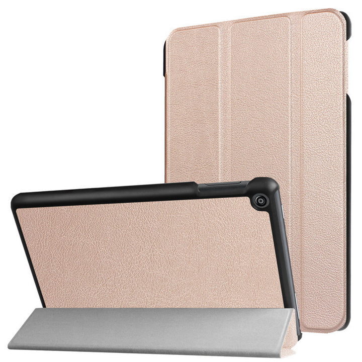 Universal flat leather case for kindle fireHD8