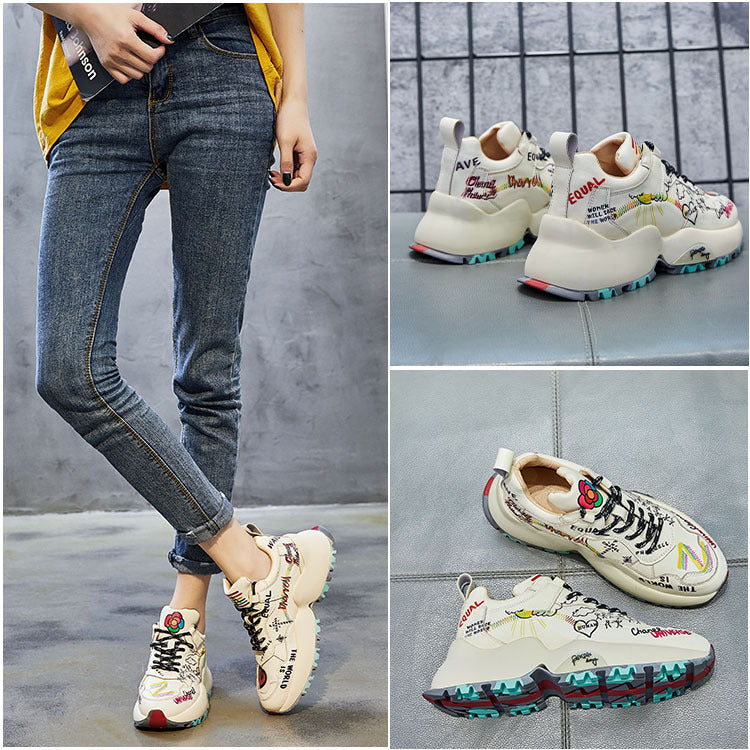 Retro women's sneakers