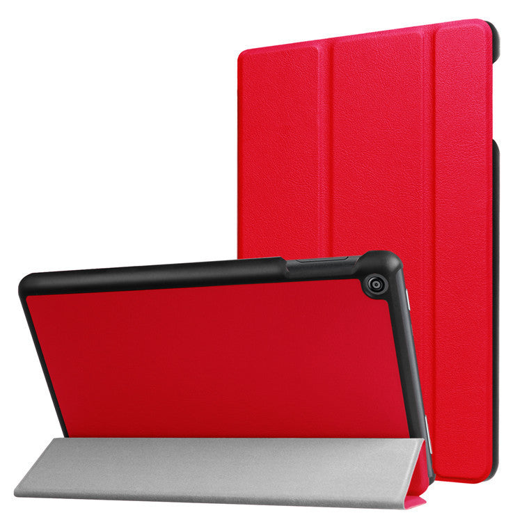 Universal flat leather case for kindle fireHD8