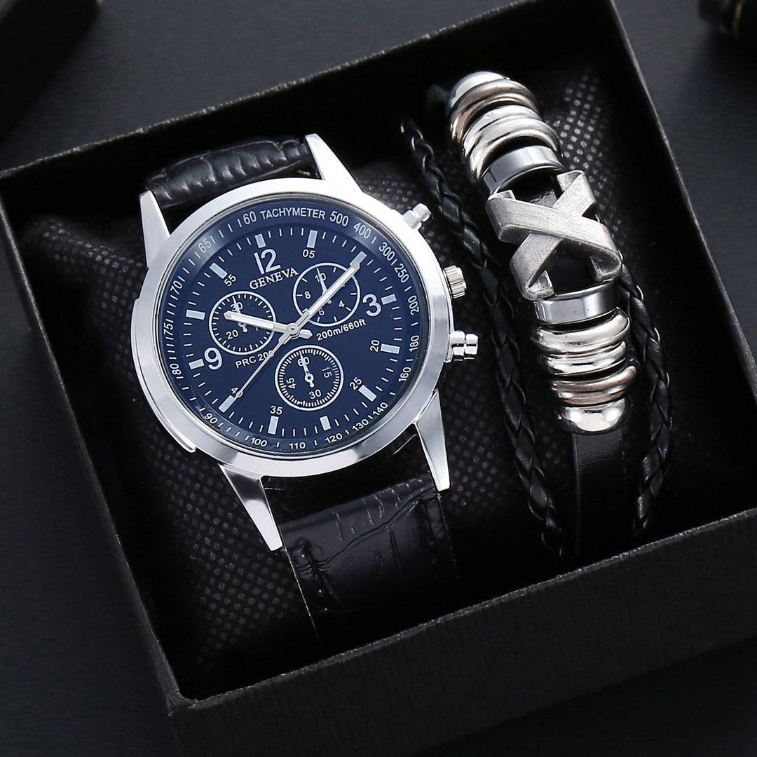 Watch Men 3pcs Blue Light Glass