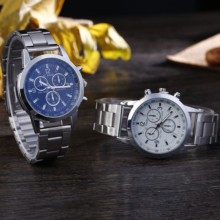 Steel strap watch men