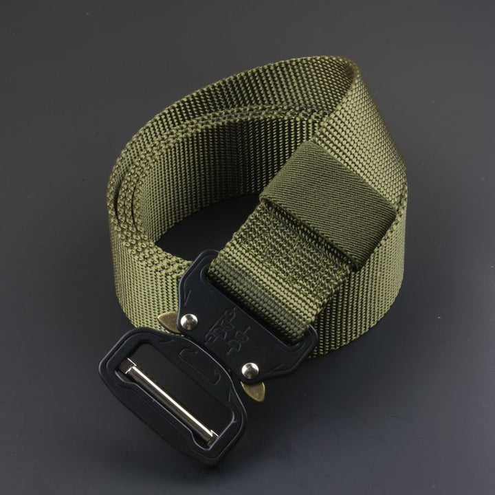 Cobra Nylon Belt Men Outdoor Quick Release Alloy Buckle