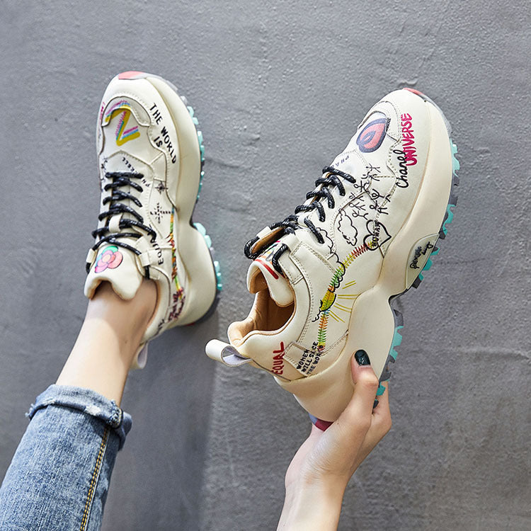 Retro women's sneakers