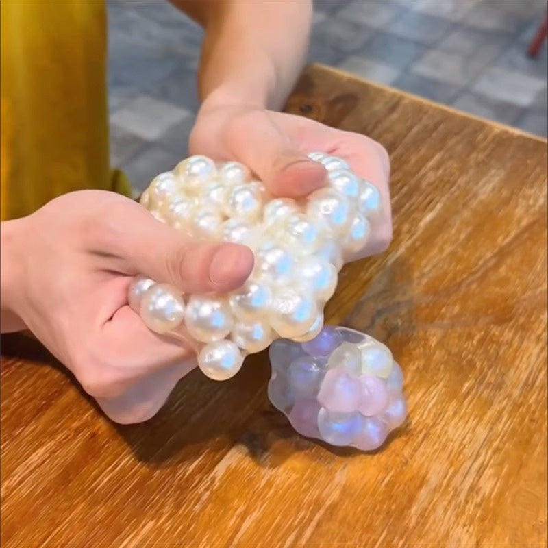 Creative Explosion Pearl Color Pinching And Stress Relieving Toy