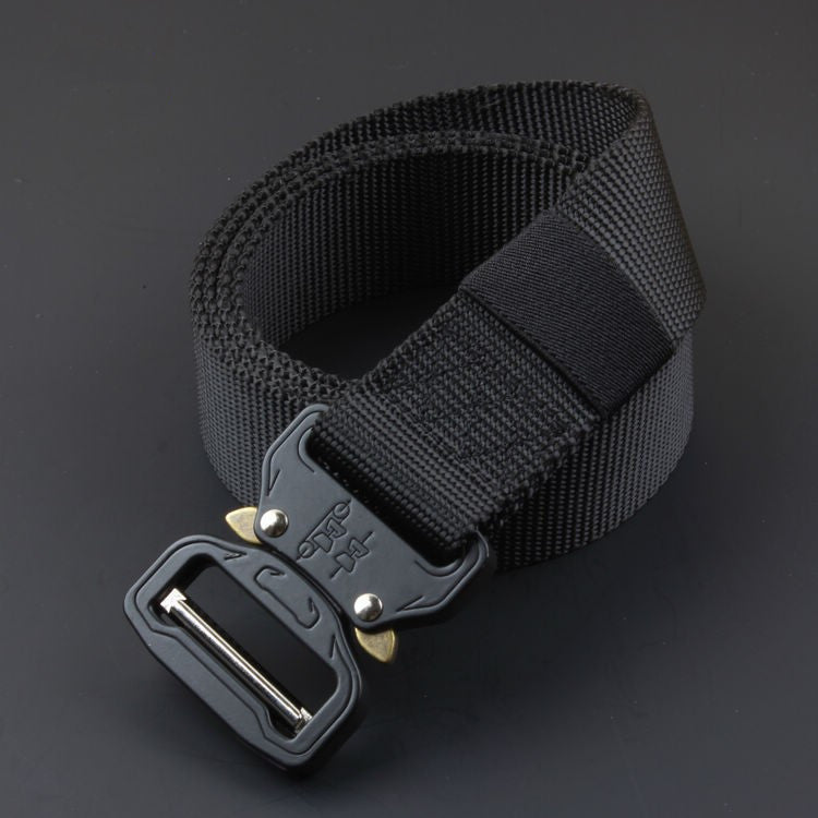 Cobra Nylon Belt Men Outdoor Quick Release Alloy Buckle