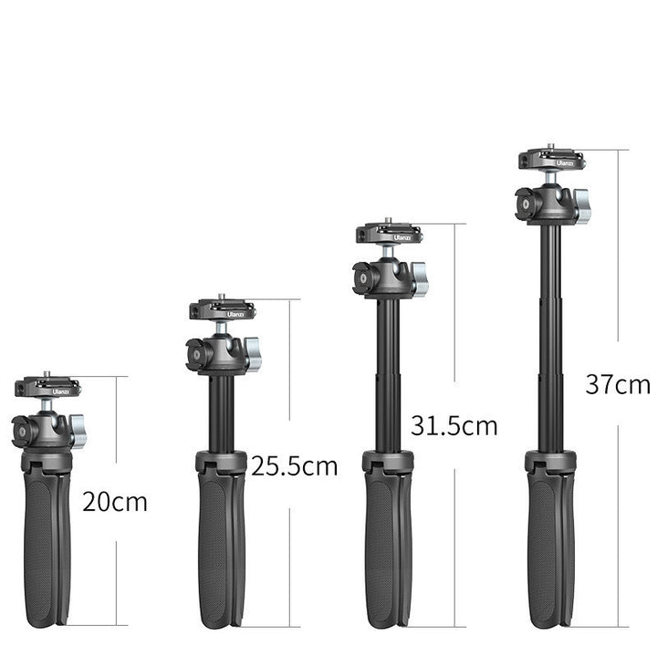 Quick Release Metal Four-stage Telescopic Tripod