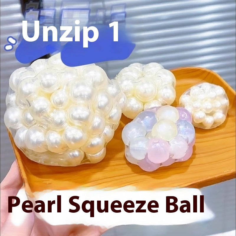 Creative Explosion Pearl Color Pinching And Stress Relieving Toy