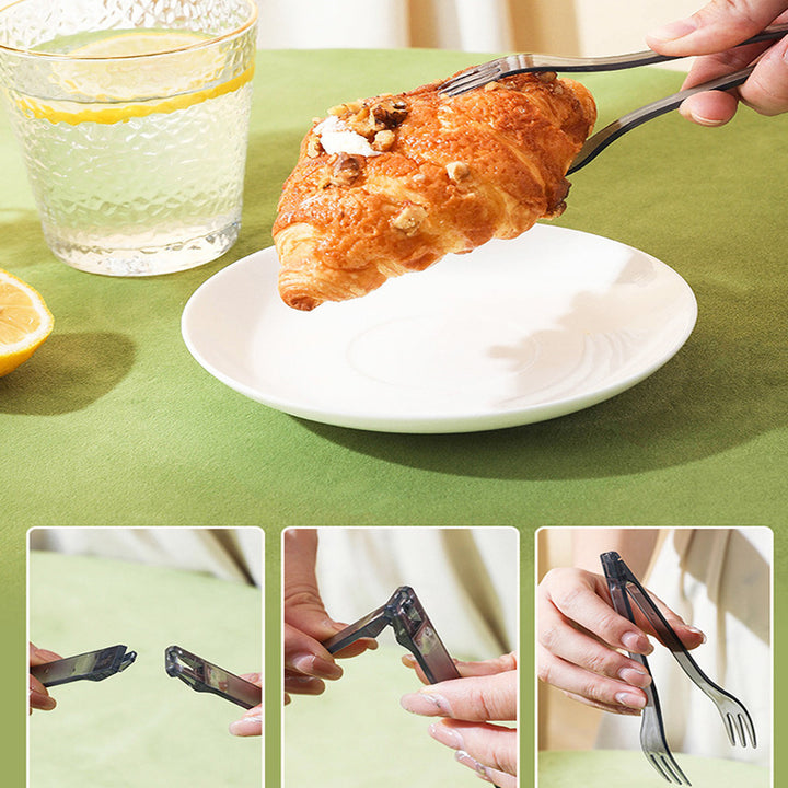 Originality Plastic 2-in-1 Fruit Fork Kitchen Gadgets