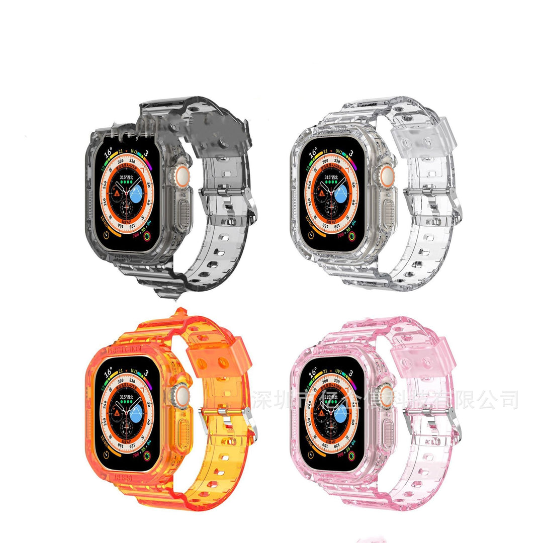 Strap Glacier Watch Strap Tpu Transparent