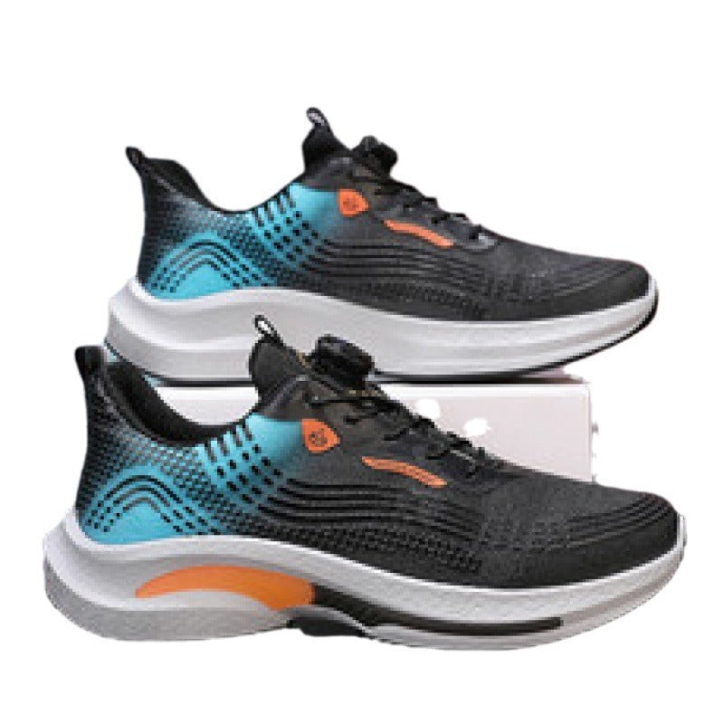 Fashionable Mesh Breathable Rotating Buckle Sneaker