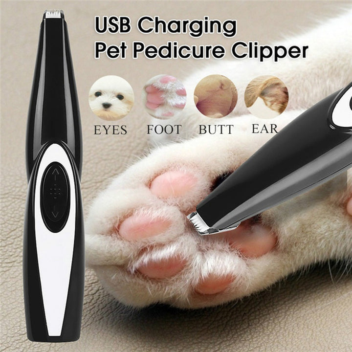 Professional Cat Dog Hair Clipper Grooming Kit Rechargeable Pet Hair Trimmer Shaver Set Animals Hair Cutting Machine Low-Noise