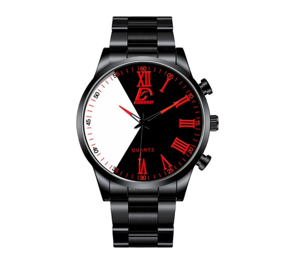 Stainless Steel Watch Men Casual Fashion