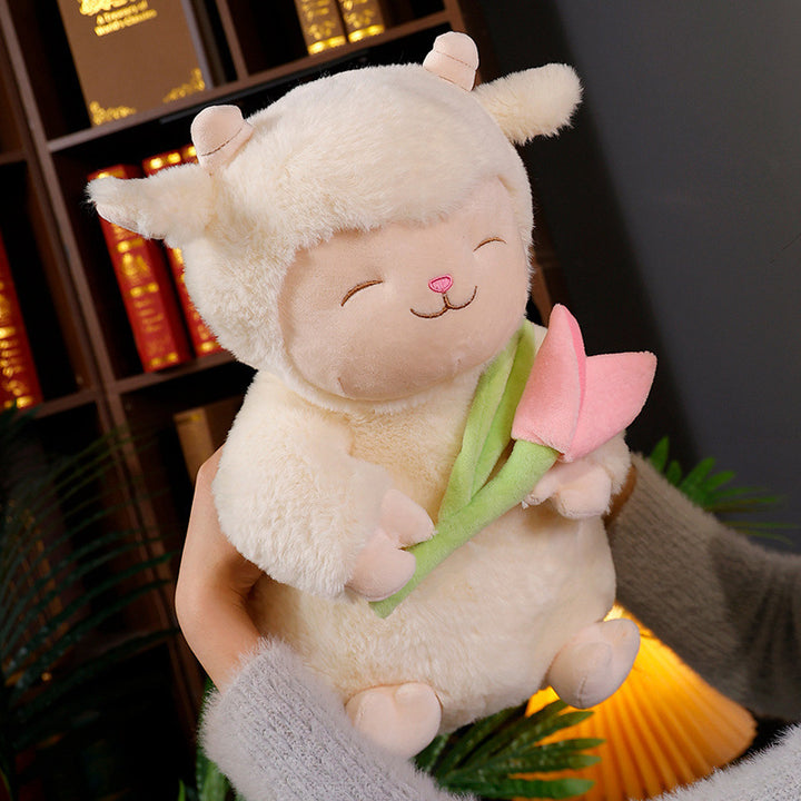 Cute Tulip Lamb Doll Plush Toys