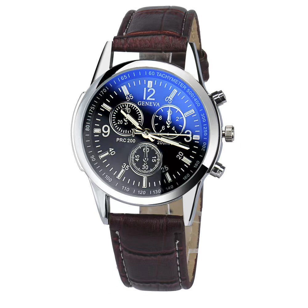 Watch Men 3pcs Blue Light Glass