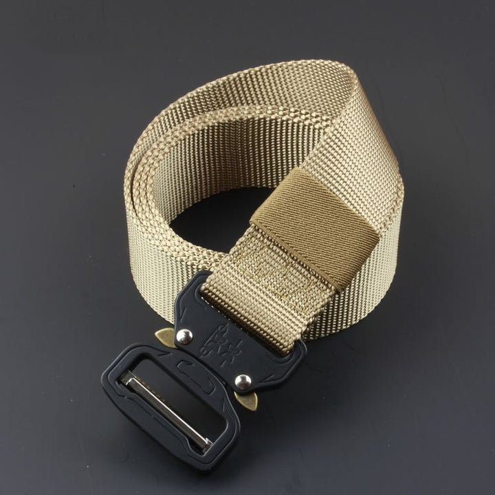 Cobra Nylon Belt Men Outdoor Quick Release Alloy Buckle