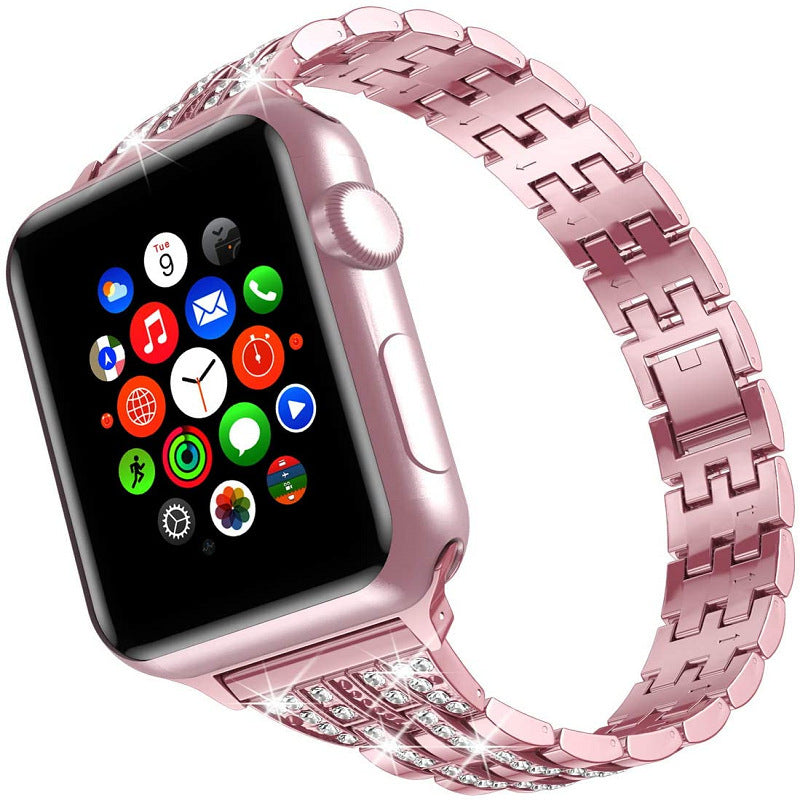 Zinc Alloy Strap Smart Watch Diamond Watch Strap