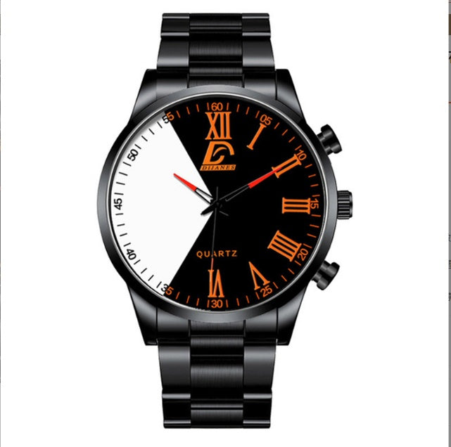 Stainless Steel Watch Men Casual Fashion