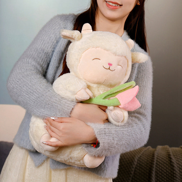 Cute Tulip Lamb Doll Plush Toys