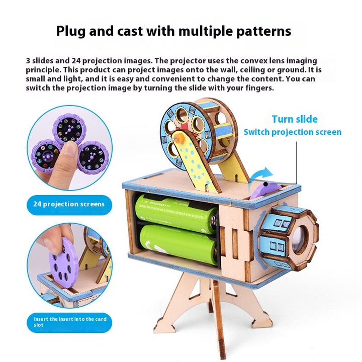 Innovative Technology Small Production Homemade Magic Lantern Projector